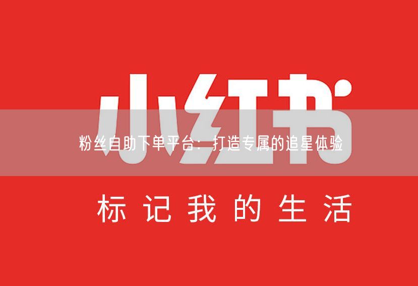 粉丝自助下单平台：打造专属的追星体验