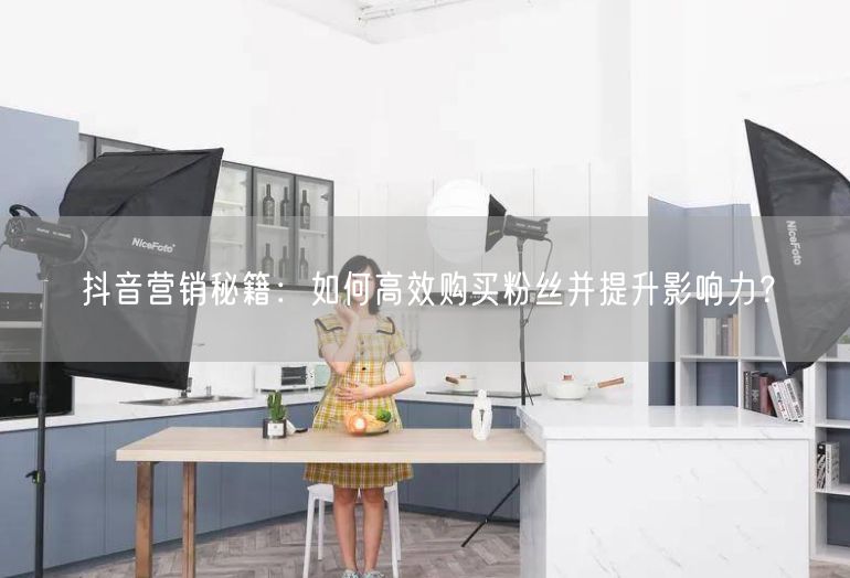 抖音营销秘籍：如何高效购买粉丝并提升影响力？