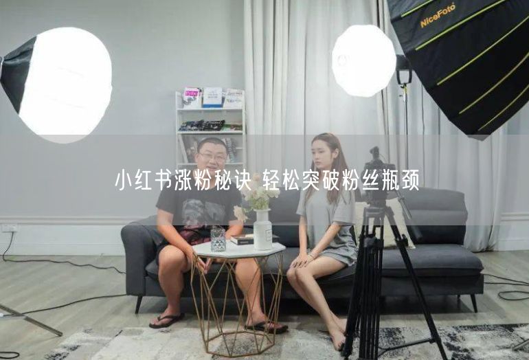 小红书涨粉秘诀 轻松突破粉丝瓶颈